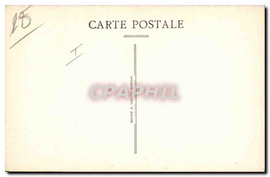 CPA Folklore Auvergne Groupe de Fileuses — Verso