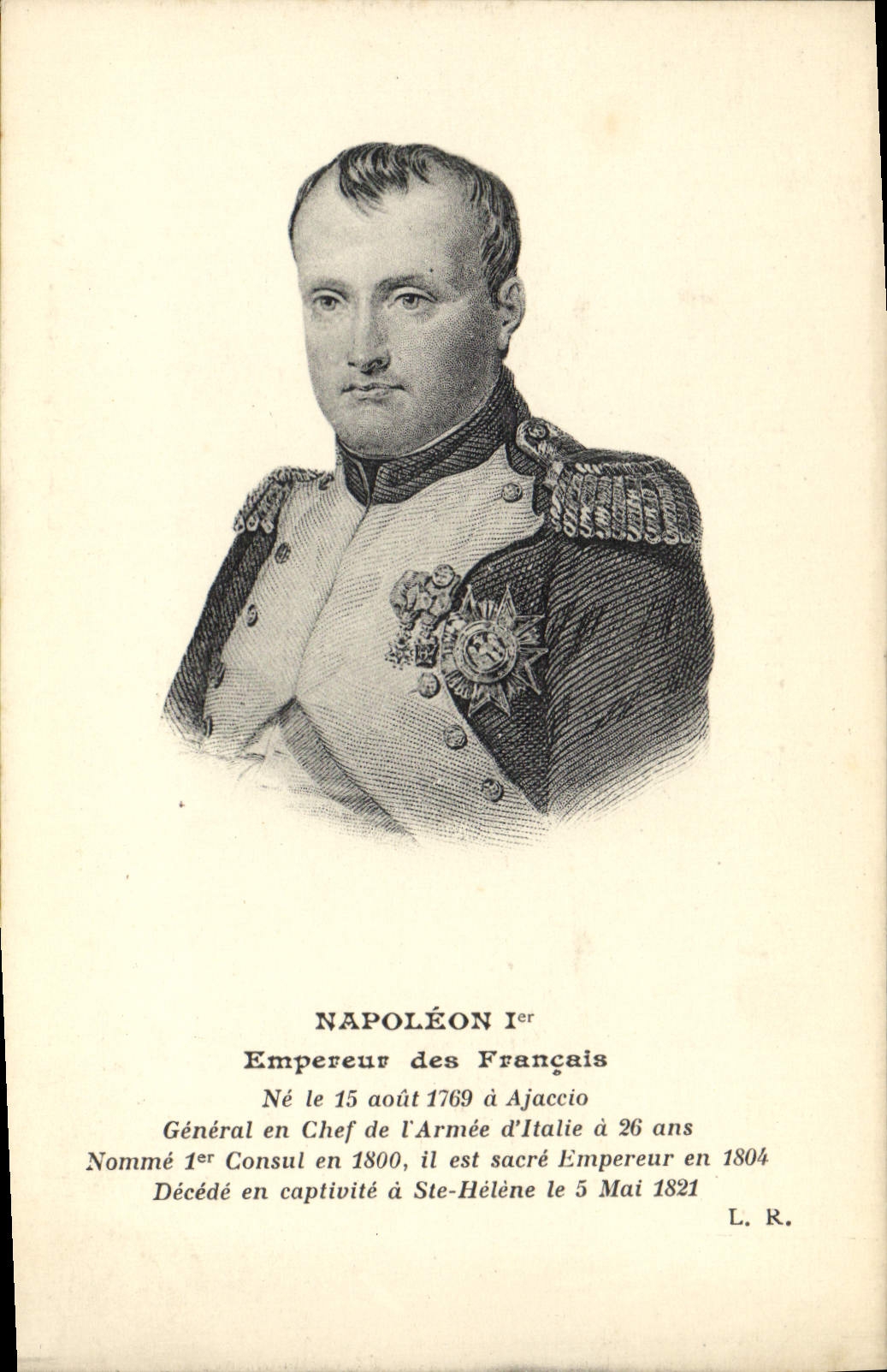 CPA Napoleon 1er Empereur des Francais