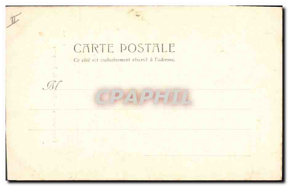 CPA Napoleon 1er Musee de Versailles Philippoteaux Portrait de Bonaparte — Verso