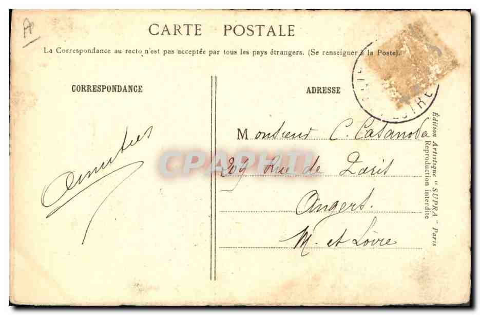 CPA Napoleon 1er Napoleon II Duc de Reichstadt — Verso
