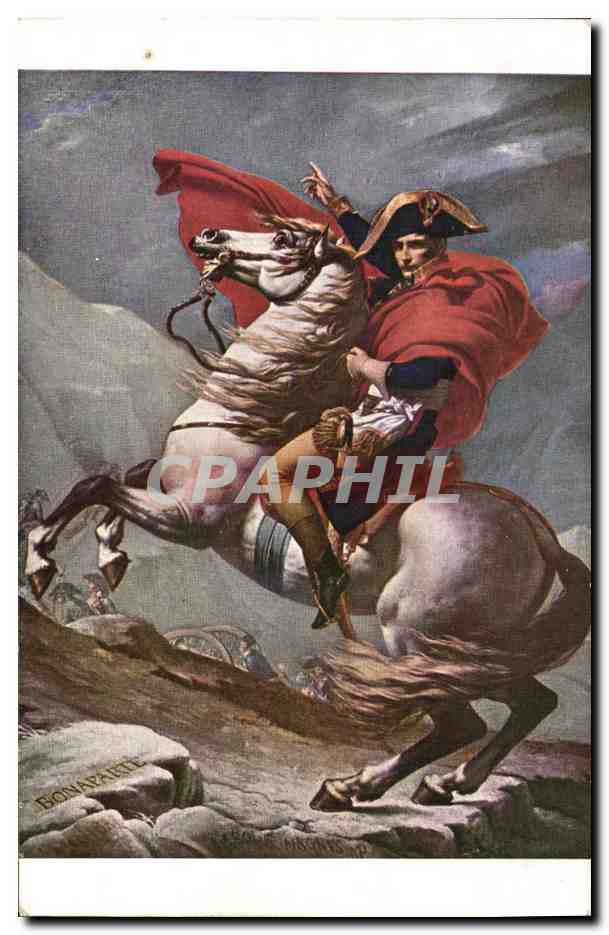 CPA Napoleon 1er David Napoleon Bonaparte Premier Consul