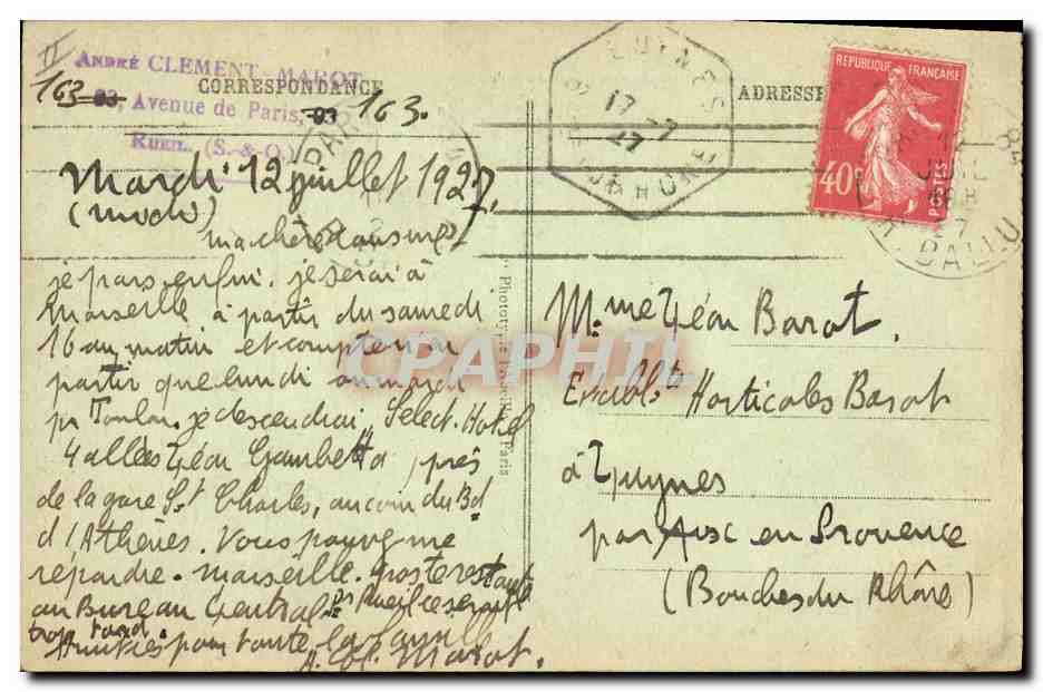 CPA Napoleon 1er Bonaparte Premier Consul a Malmaison par Isabey  — Rückseite