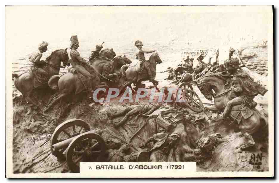 CPA Napoleon 1er Bataille d'Aboukir 1799