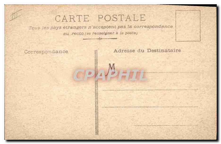 CPA Napoleon 1er  — Verso