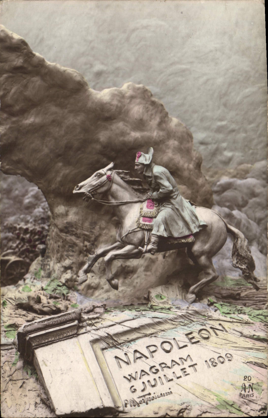 CPA Napoleon 1er Wagram 6 juillet 1809
