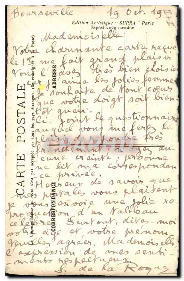 CPA Napoleon 1er L'abdication a Fontainebleau — Rückseite