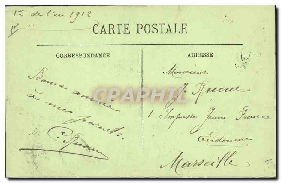 CPA Napoleon 1er Bataille d'Iena Vernet  — Rückseite