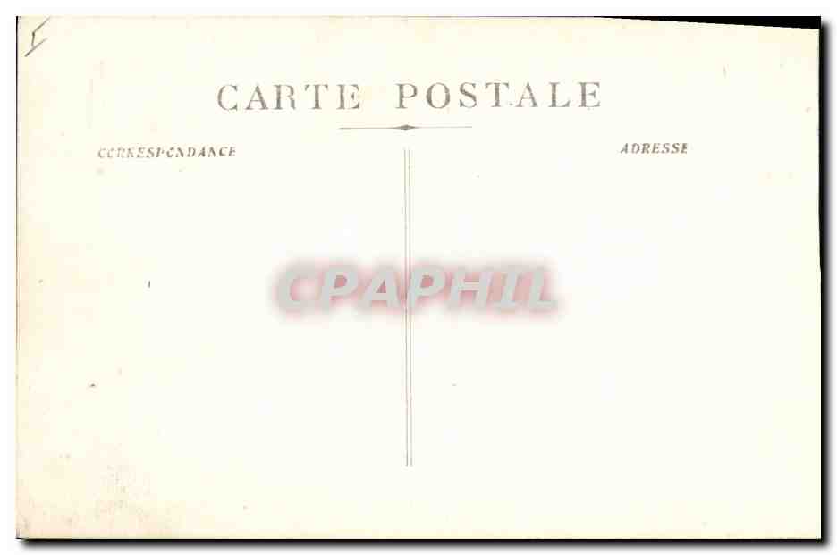 CPA Napoleon 1er Ajaccio L'acte de bapteme  — Verso
