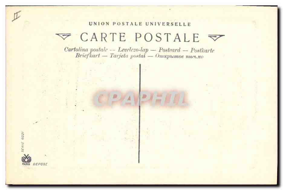 CPA Napoleon 1er A Friedland — Rückseite