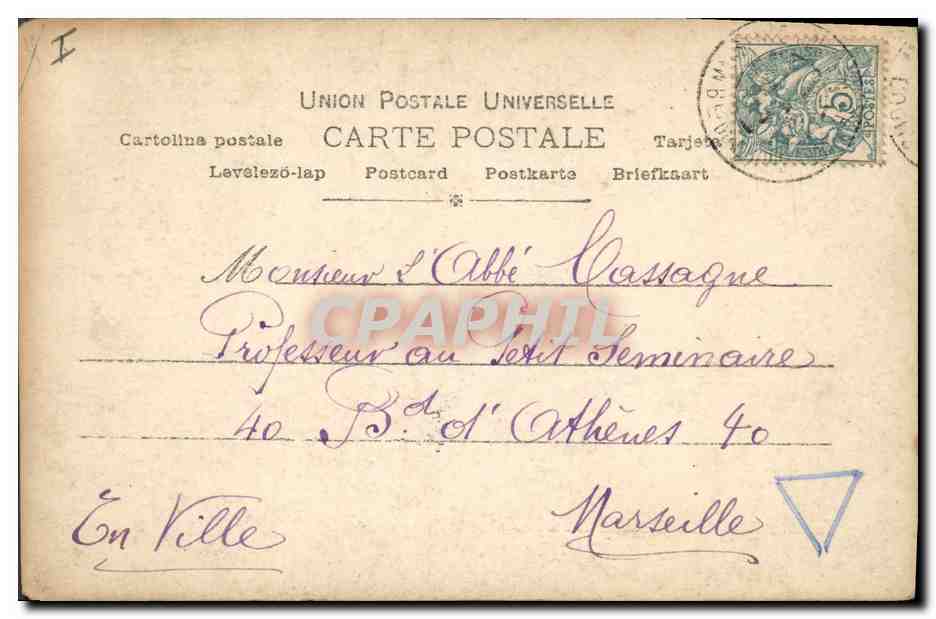 CPA Napoleon 1er Musee de Versailles Bataille de Castalla  — Rückseite