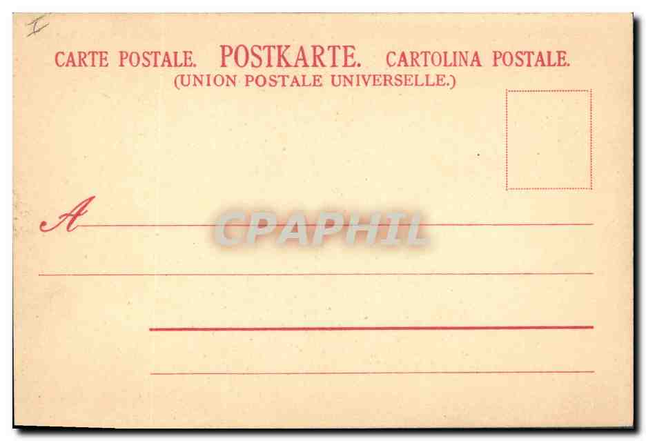 CPA Friedrich II — Verso
