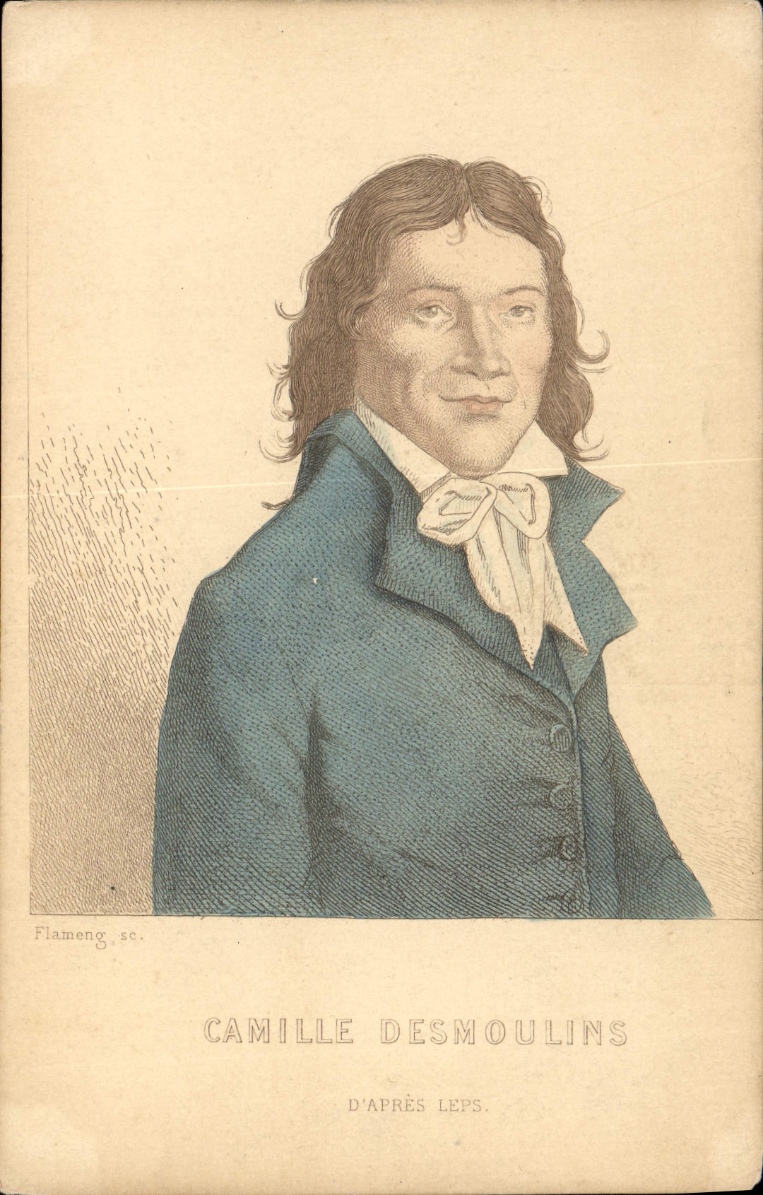 CPA Camille Desmoulins d'apres Leps