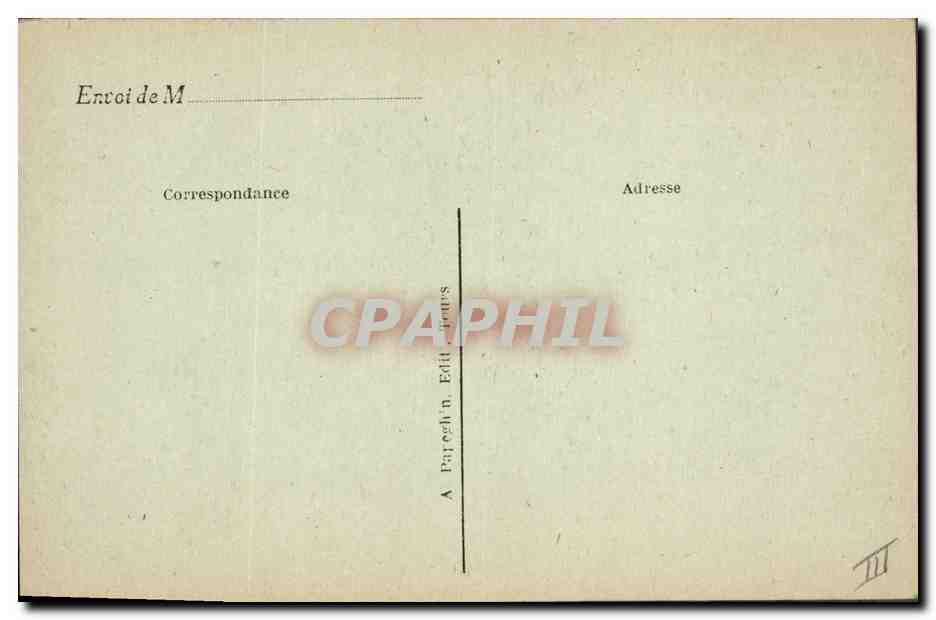 CPA Jean de la Balue Cardinal et ministre de Louis XI — Verso