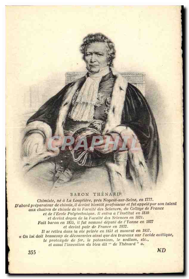 CPA Baron Thenard Chimiste
