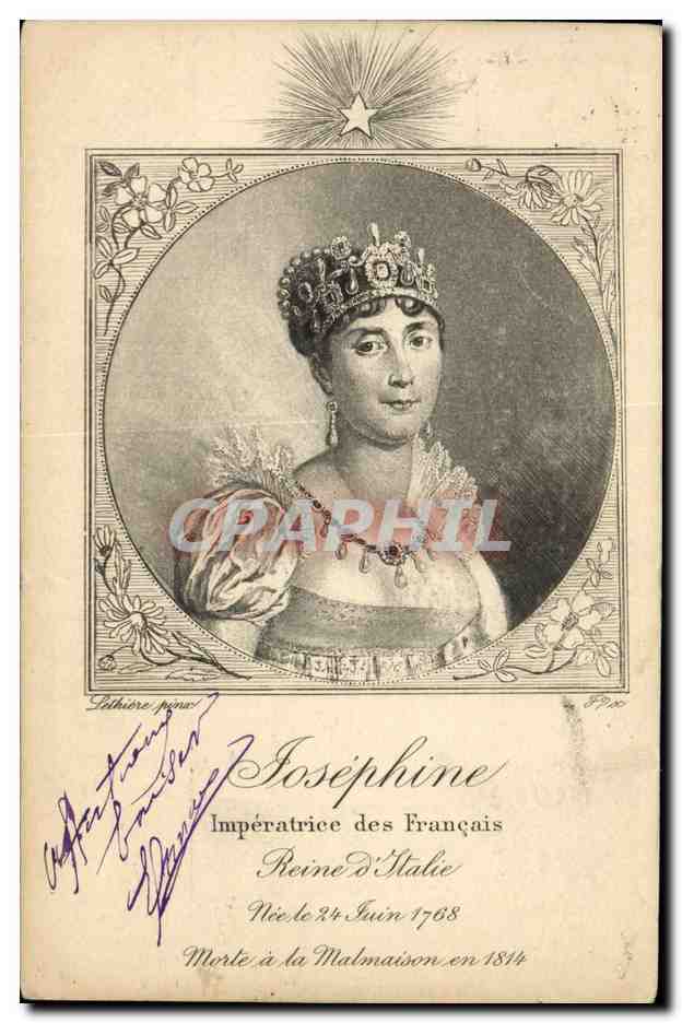 CPA Josephine Imperatrice des Francais Reine d'Italie