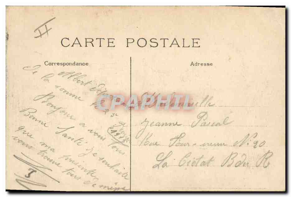 CPA Militaria Reglage du tir d'une mitrailleuse — Rückseite