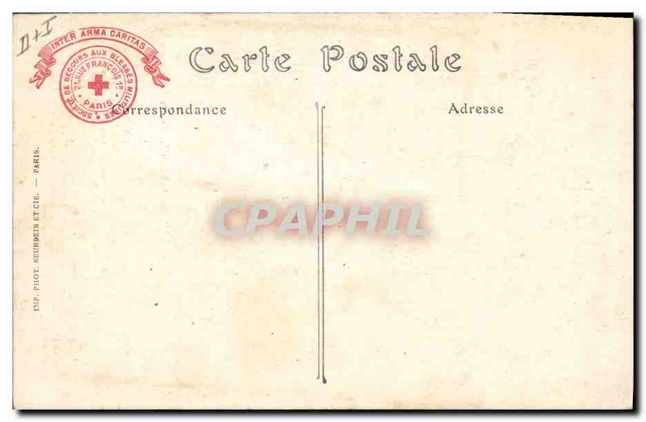 CPA Militaria Scott Mais tirez donc les gars L'Illustration Zouaves — Rückseite