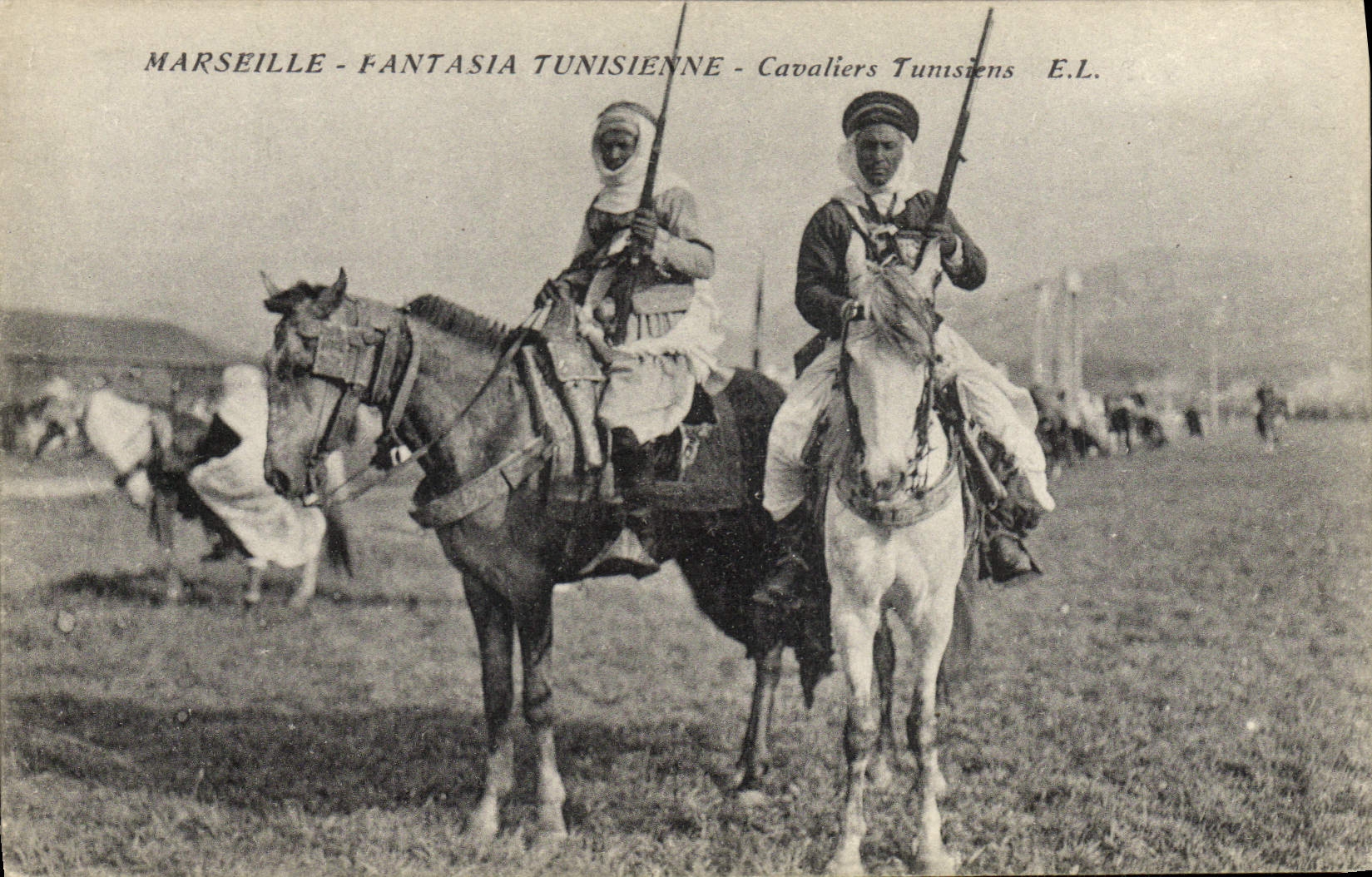Marseille - Fantasia Tunisienne - Cavaliers Tunisiens - E.L.