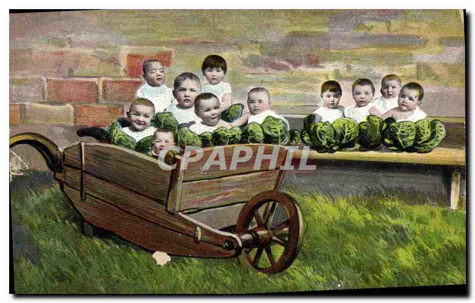 CPA Fantaisie Enfants 