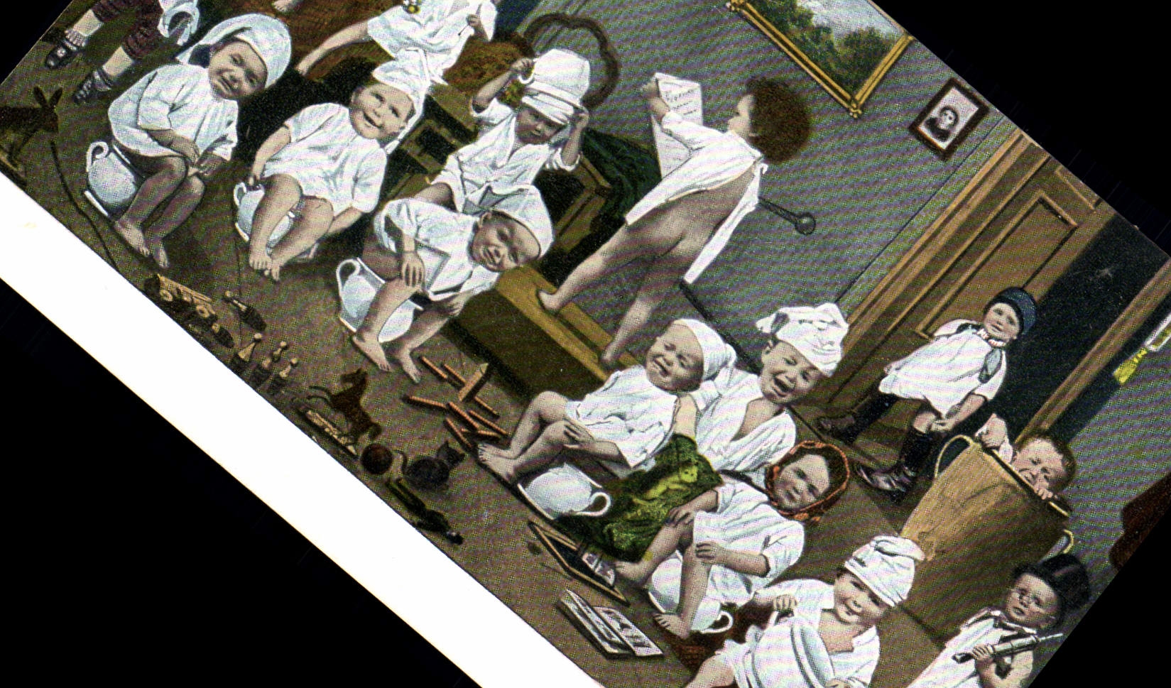 Enfants en tenue de bain — Série 152 — Union postale universelle