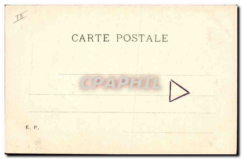 Jeune femme en robe à rayures — E.P. — Éditeur E.P. — Verso