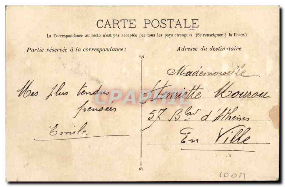 Paulette Darbon — Nos Artistes — Bonfort, Marseille — Achterkant