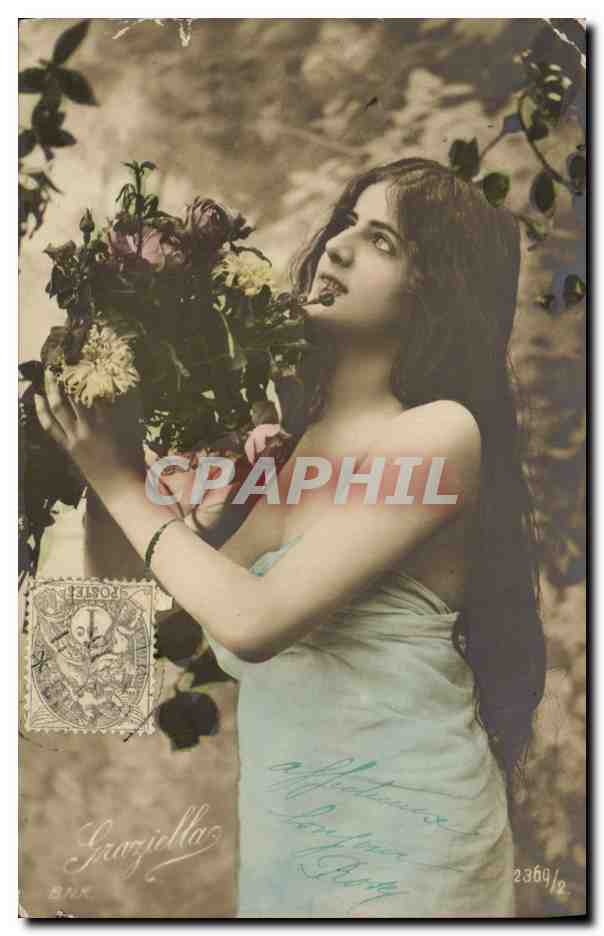 CPA Theatre Femme Graziella