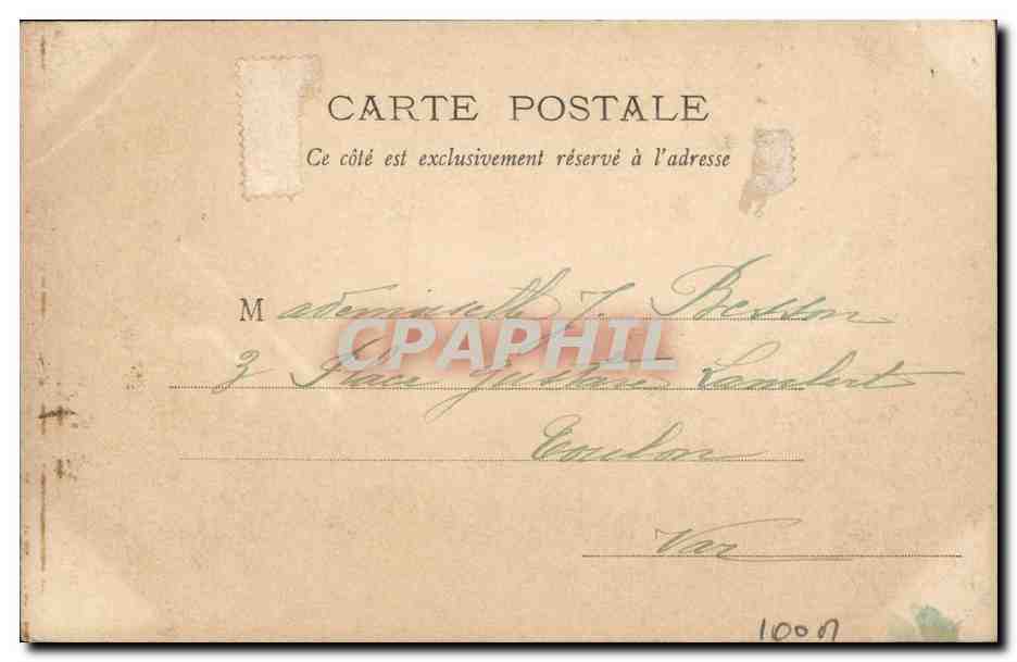 Femme en robe légère — fleurs — B.N.K. n° 2369/1 — Verso