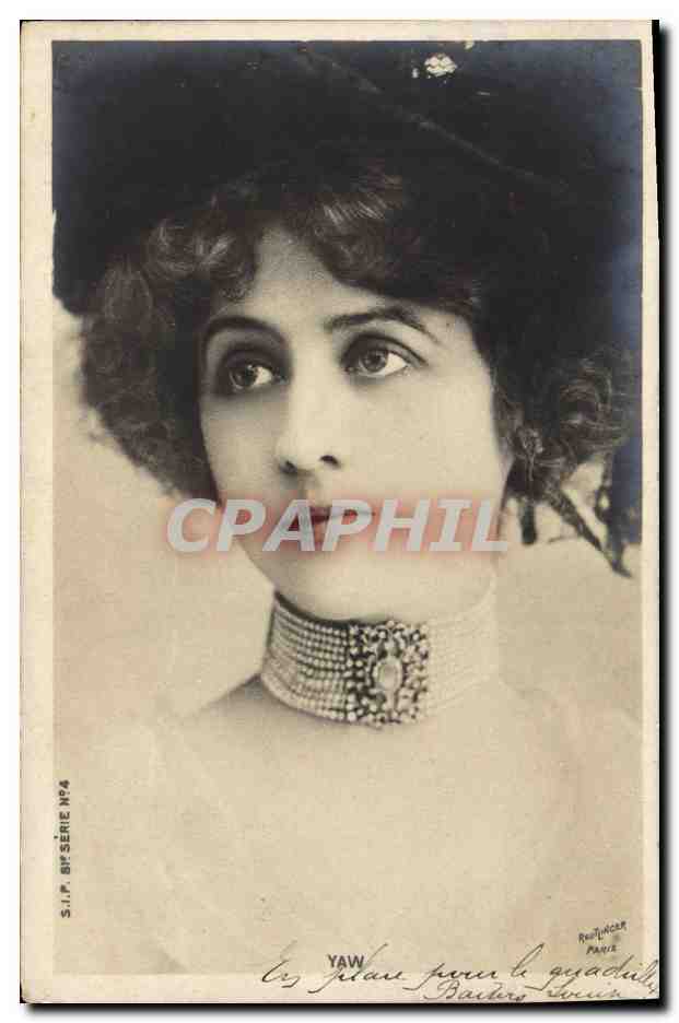 Portrait d'une femme — S.I.P. BP Série N°94 — R. Tuncar, Paris