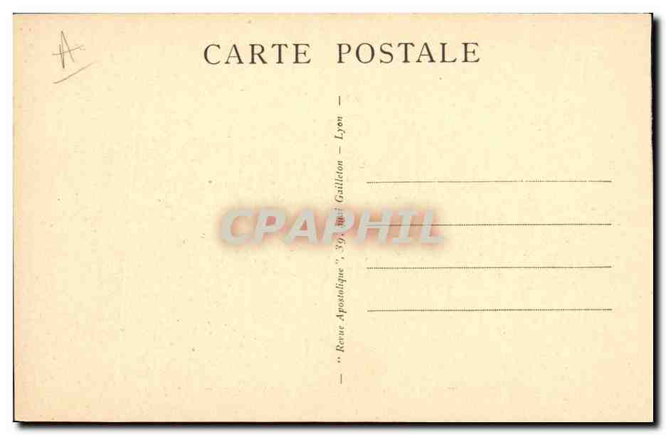 CPA Polaire Amerique du Nord sur les fleuves et les lacs du Grand Nord Mgr Breynat et l'un des ses missionnaires Oblats — Rückseite