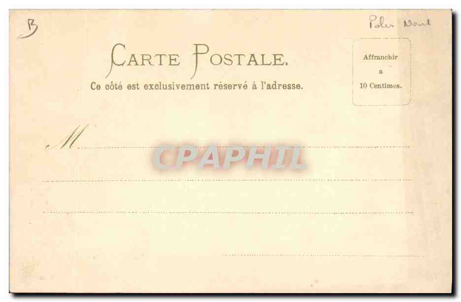 Cabane de glace — Veille de Noël 1895 — A. Goldfeld, 58 — Verso