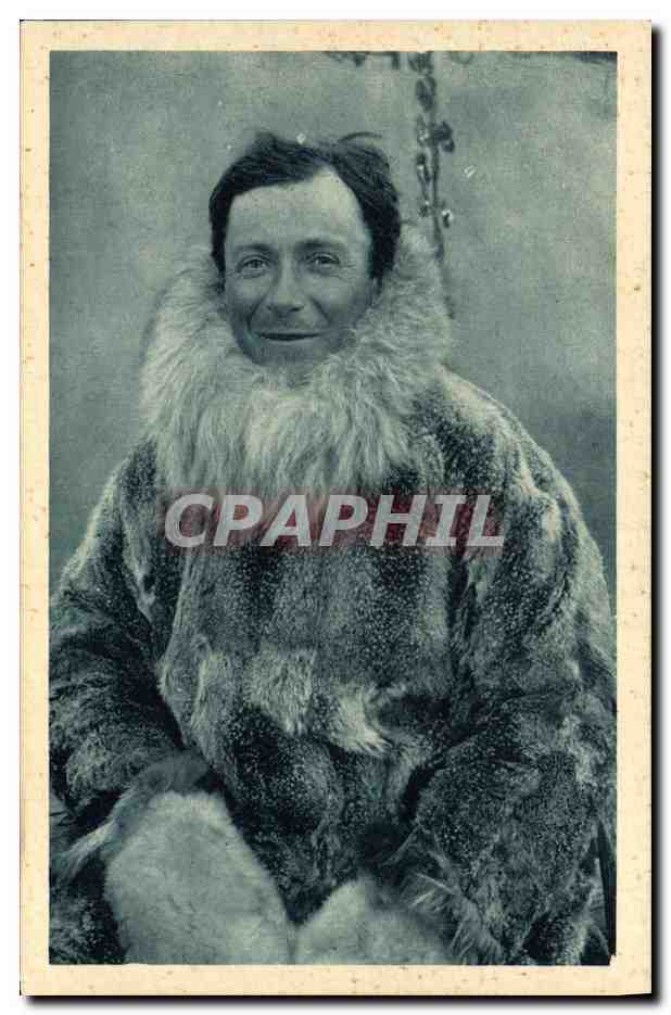 CPA Polaire Amerique du Nord Le Cure du Pole Nord Mission de Mary's igloo Cercle Arctique Alaska