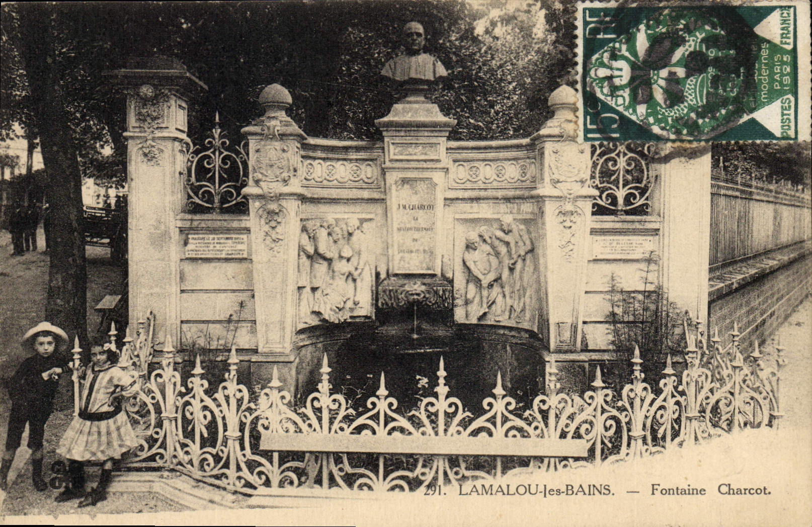 CPA Polaire Lamalou les Bains Fontaine Charcot 
