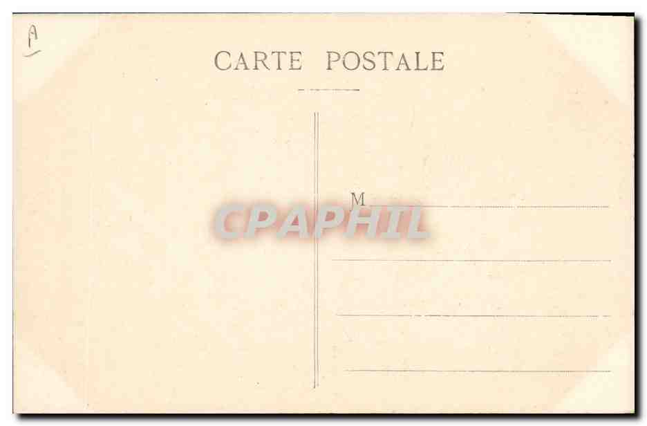 CPA Polaire Amerique du Nord Attelage de Renne Alaska — Rückseite