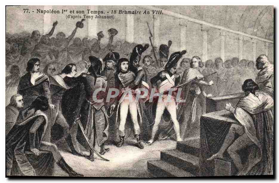 CPA Napoleon 1er 18 Brumaire