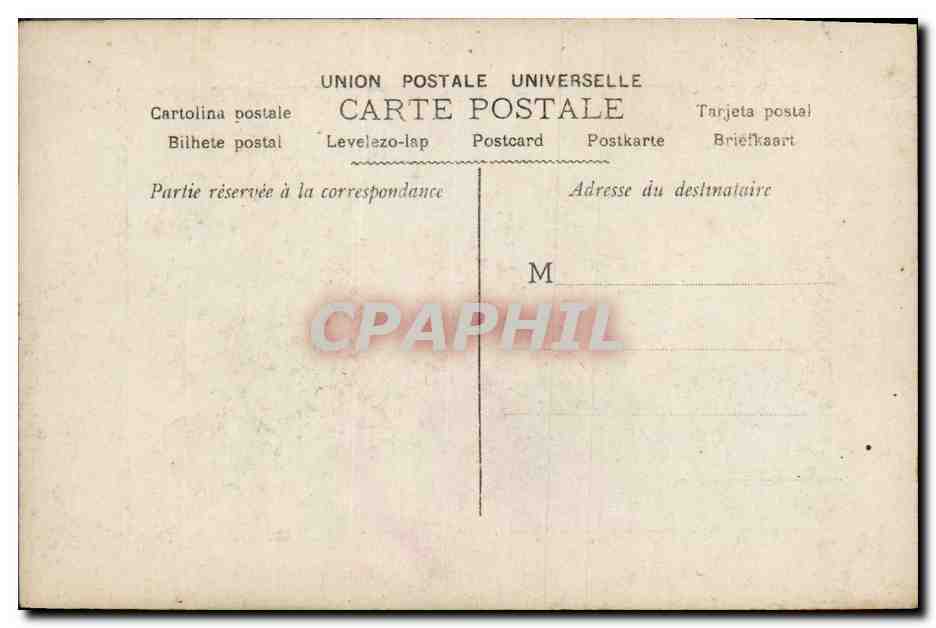 CPA Napoleon 1er Musee du Louvre Mariage de Napoleon et de Marie Louise — Rückseite