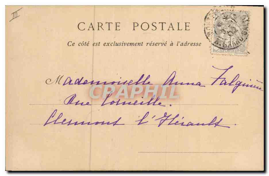 CPA Napoleon 1er Empereur des Francais  — Verso