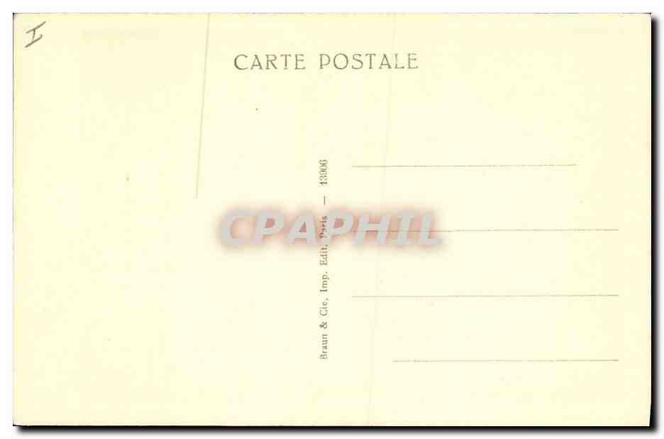 CPA Napoleon 1er Musee de Versailles Bonaparate au Pont D'Arcole — Rückseite