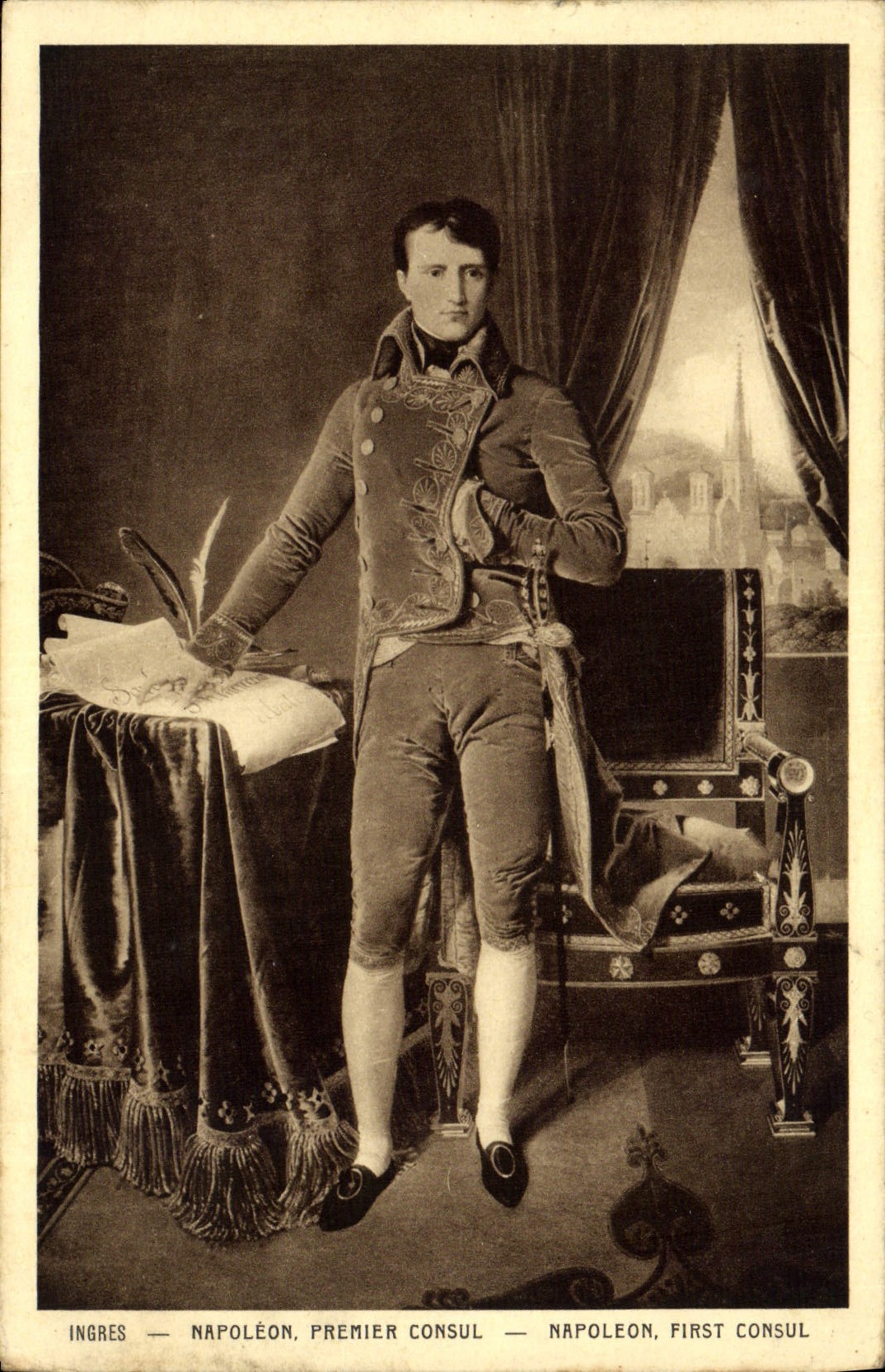 CPA Napoleon 1er Premier Consul
