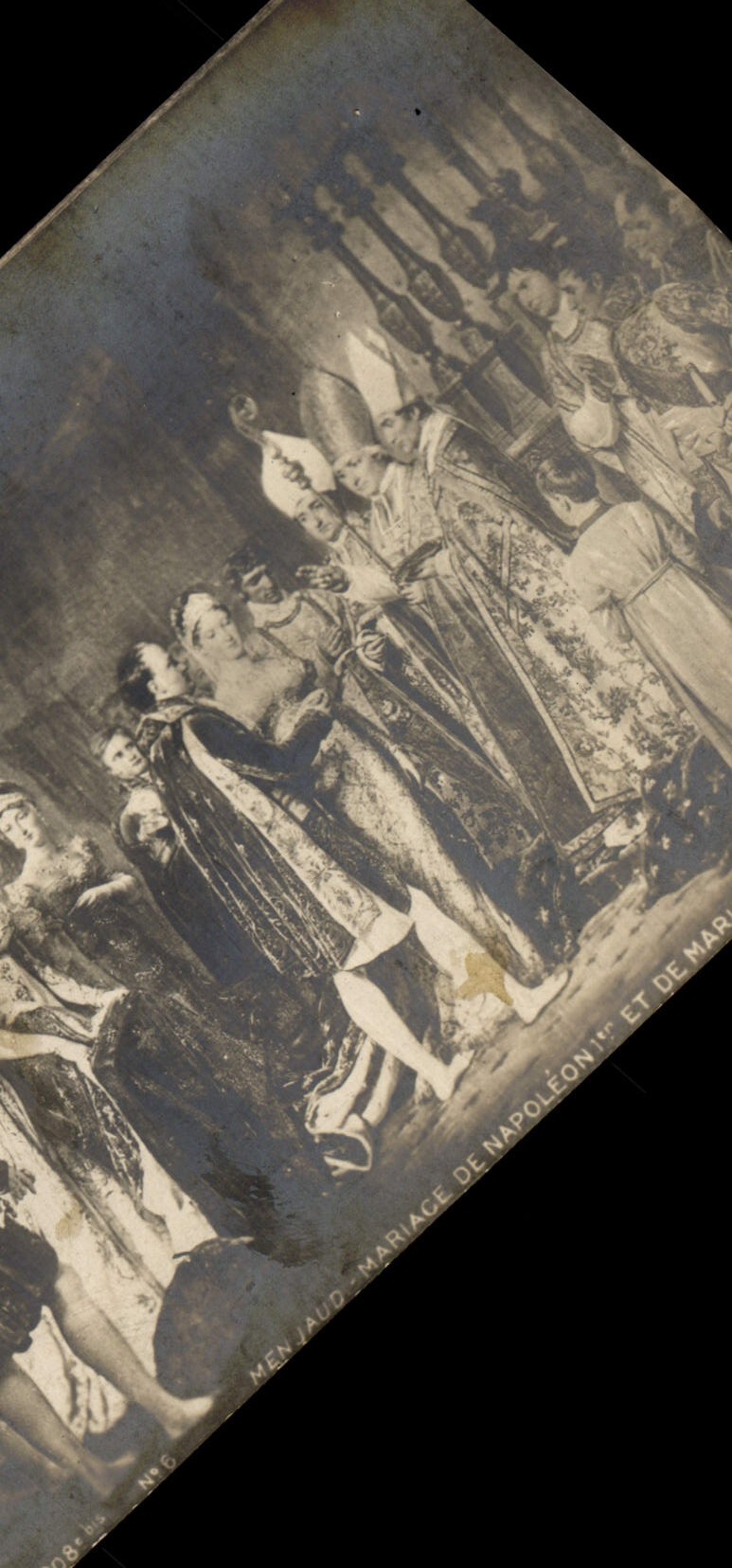 CPA Napoleon 1er Mariage avec Marie Louise