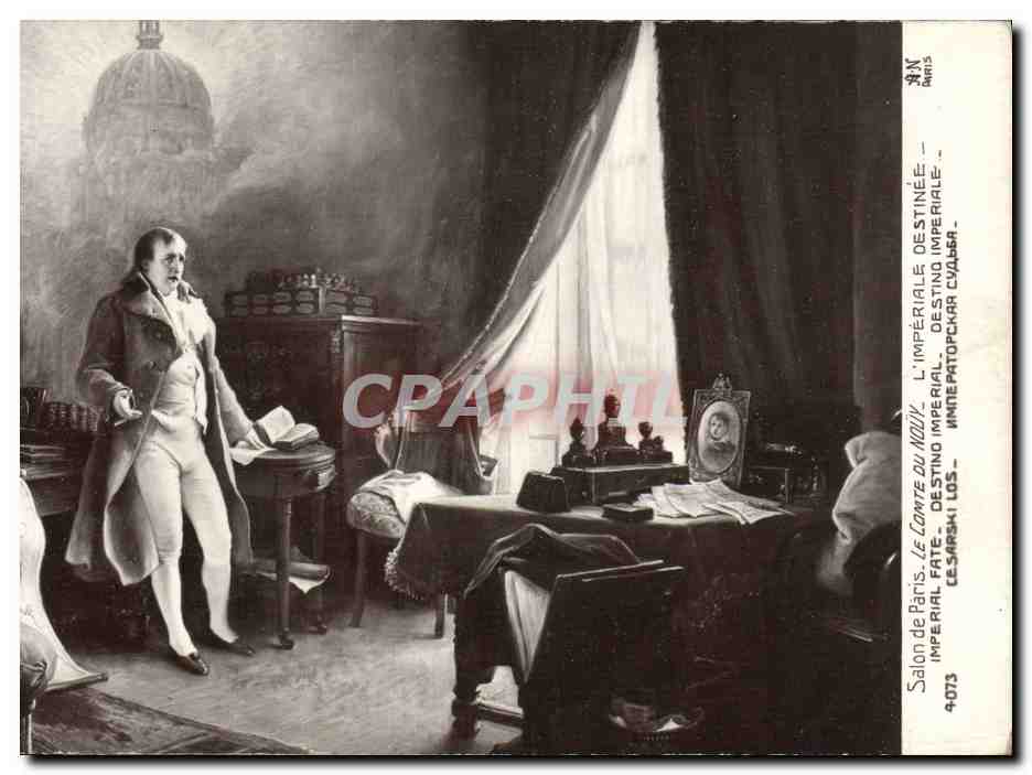 CPA Napoleon 1er Salon de Paris Le Comte du Nouy L'imperiale destinee 
