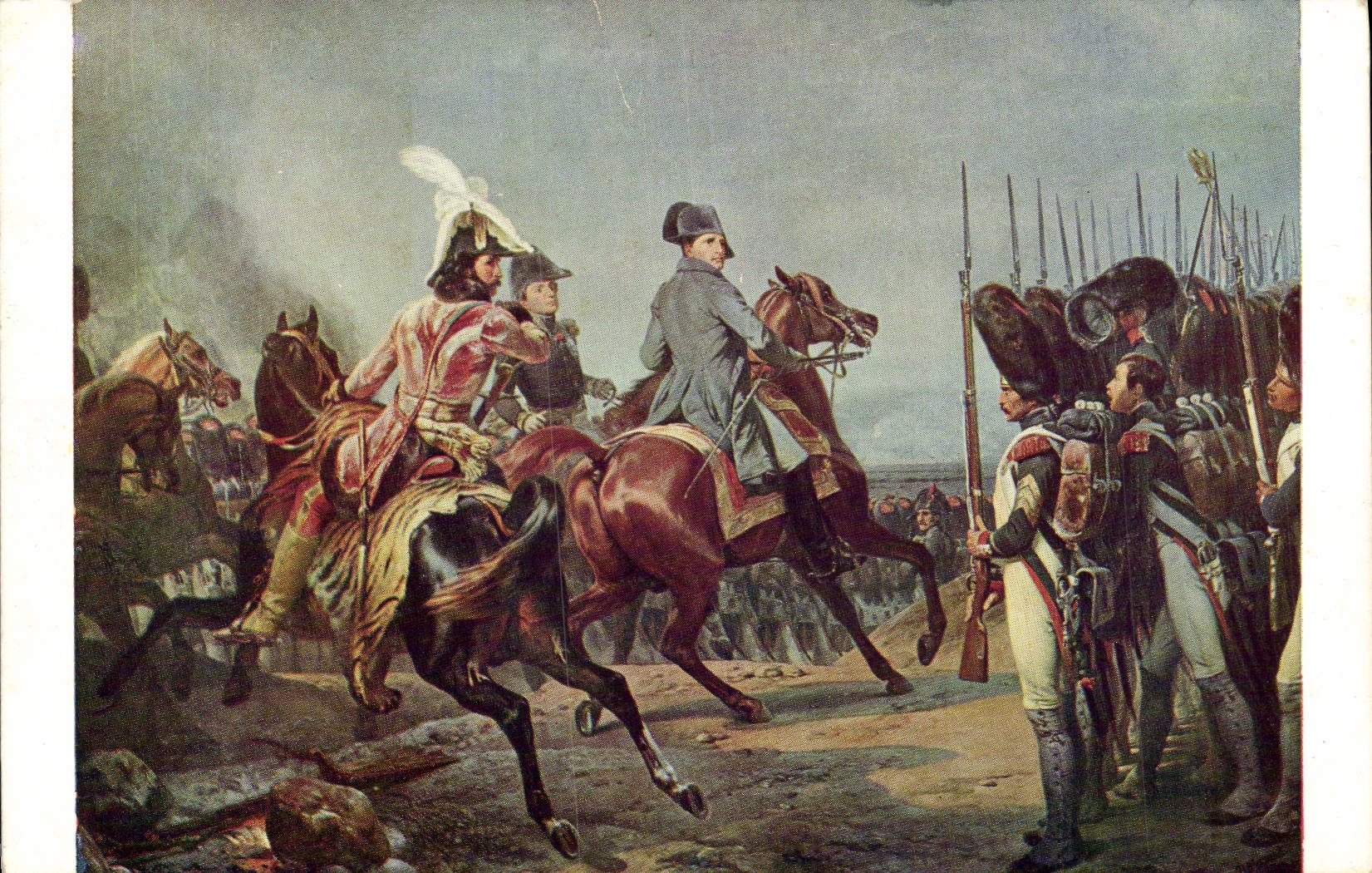 CPA Napoleon 1er Musee de Versailles Vernet Bataille d'Iena 