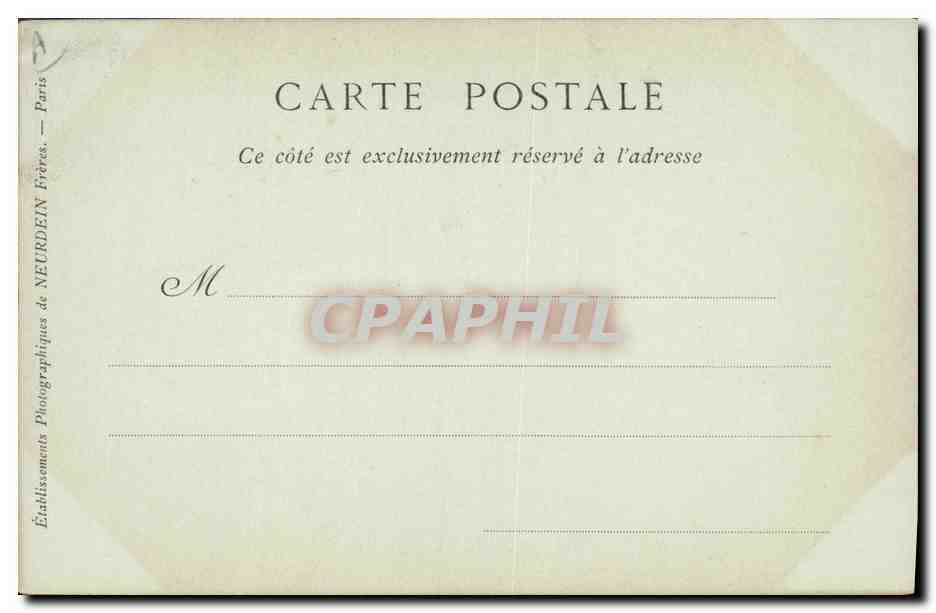 CPA Guizot  — Verso