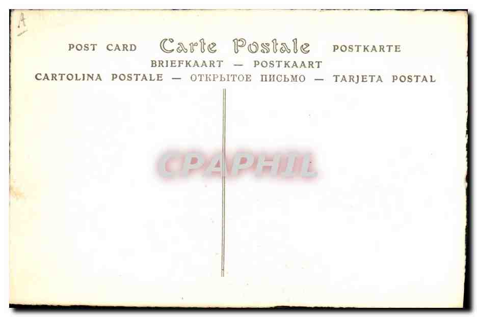 CPA Marguerite de France ou de Valois — Verso