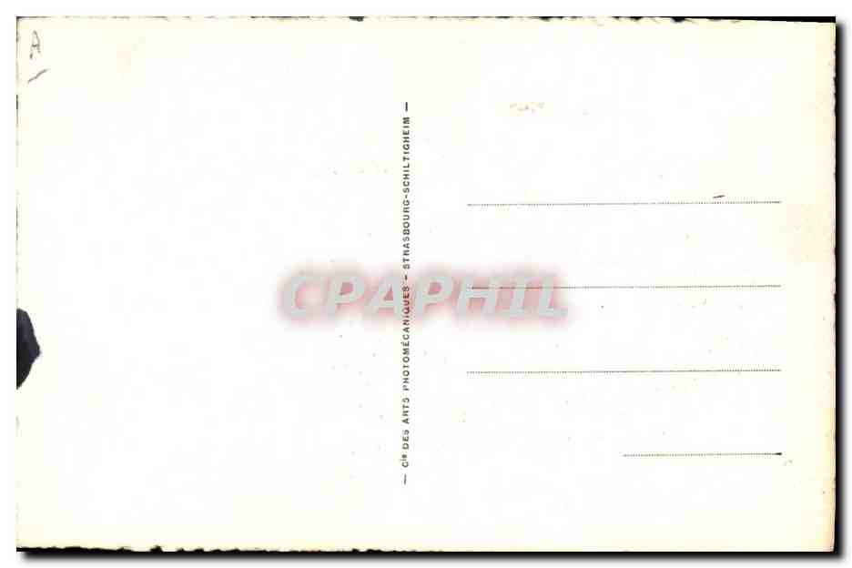 CPA Louis XIV Roi de France — Verso