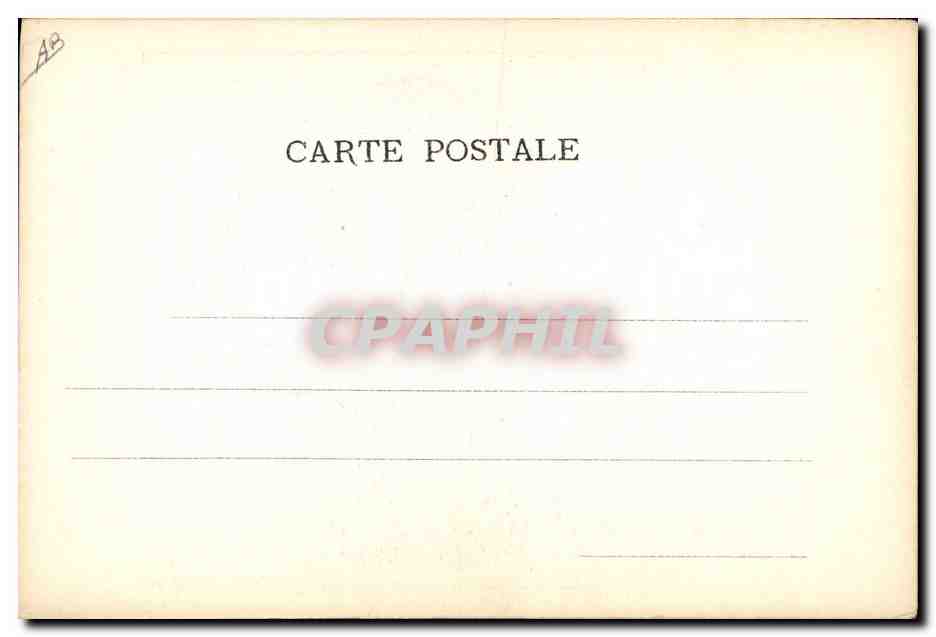 CPA Eugenie de Montijo Comtesse de Teba Epouse de Napoleon III — Verso
