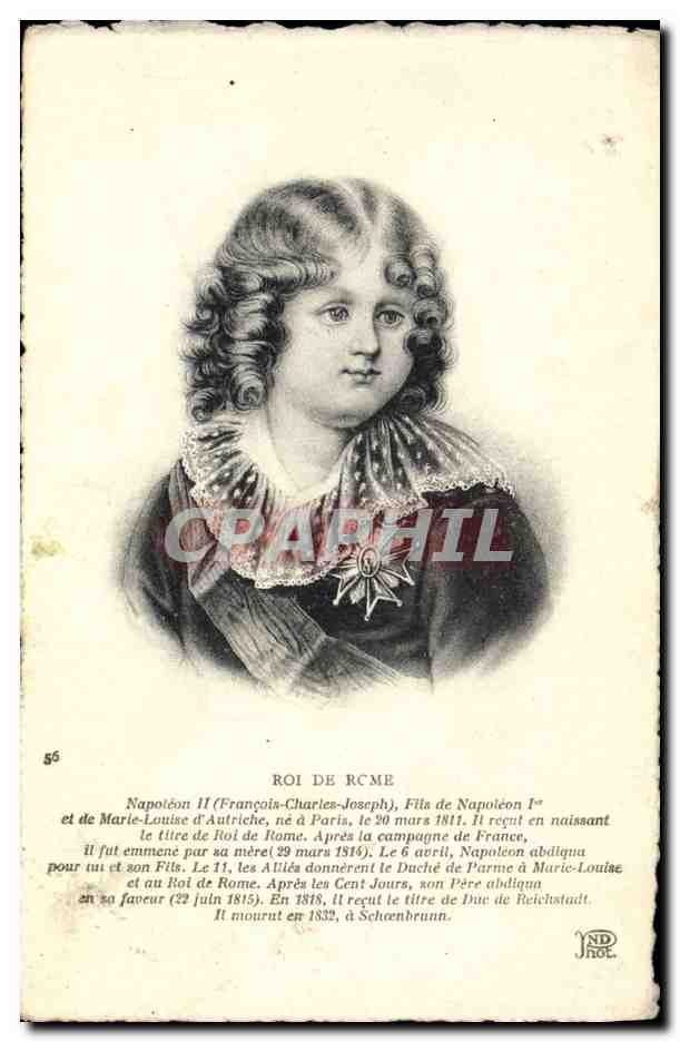 CPA Napoleon II Roi de Rome