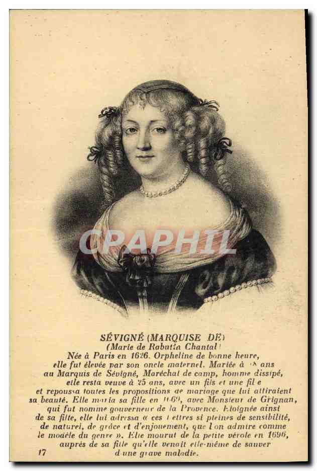 CPA Marquise de Sevigne