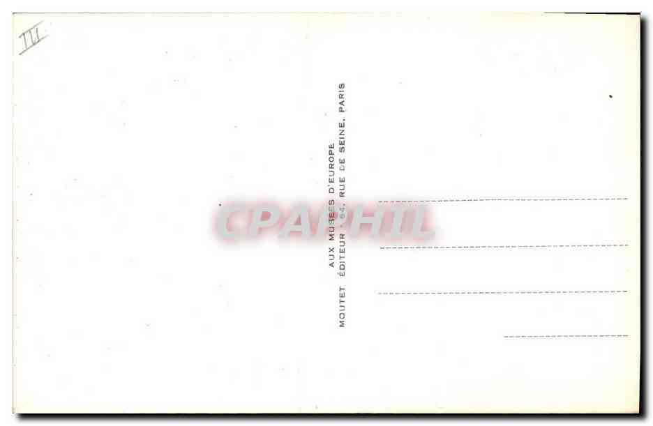 CPA Marquise de Sevigne — Verso