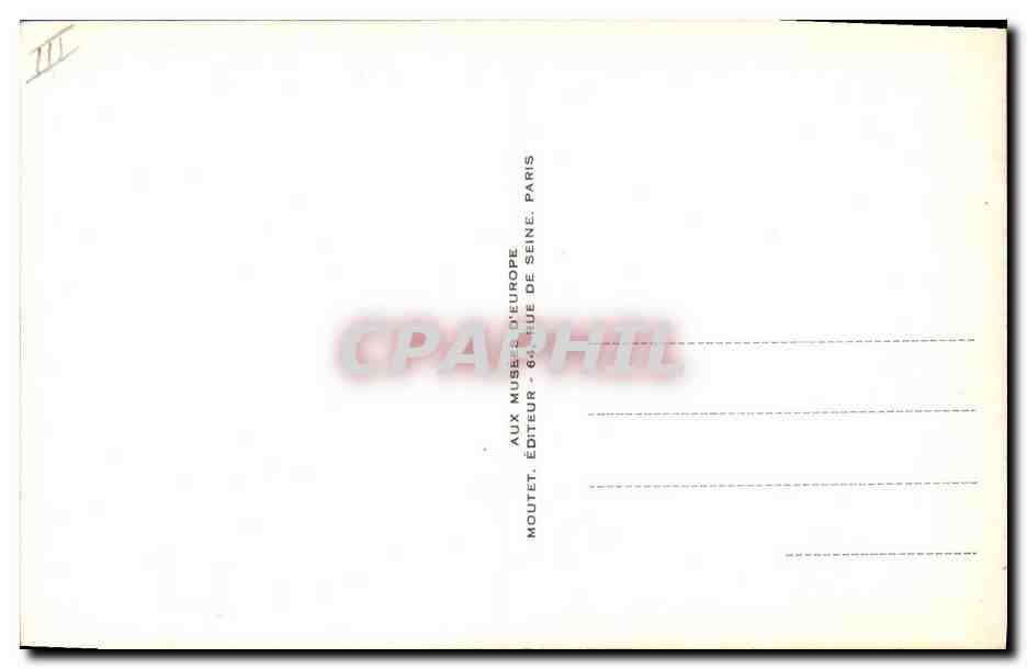 CPA Kleber  — Verso